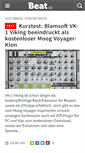 Mobile Screenshot of beat.de