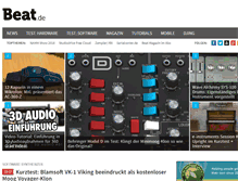 Tablet Screenshot of beat.de